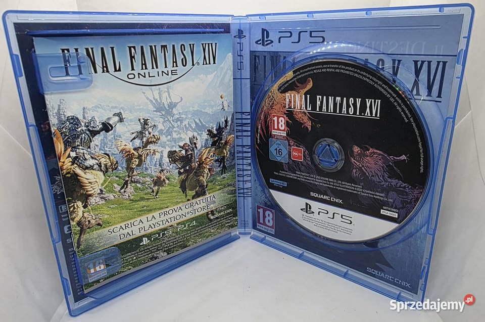 Gra Final Fantasy XVI 5 warmińsko-mazurskie Elbląg
