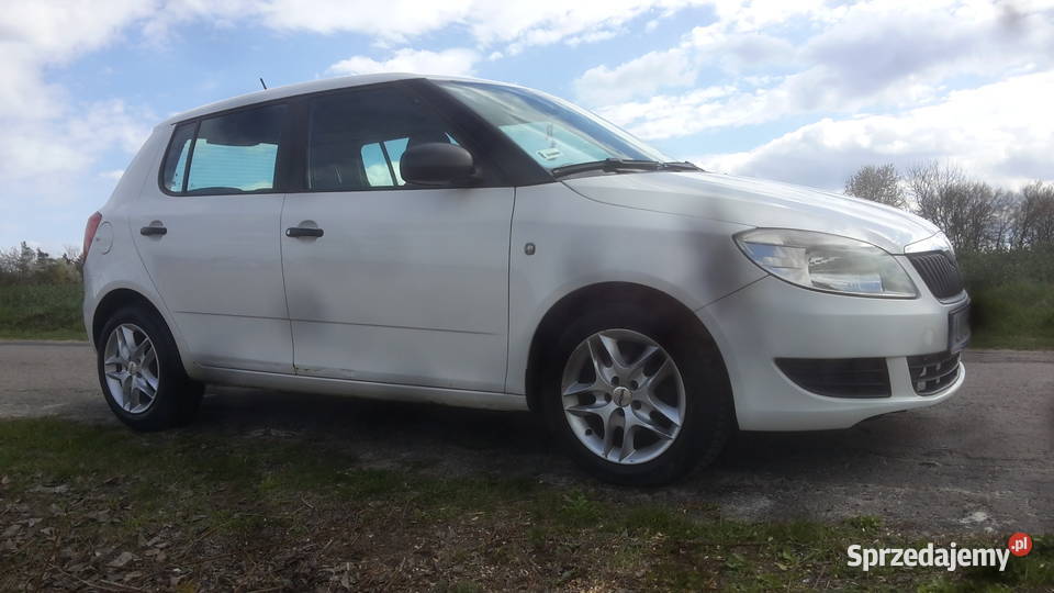 Skoda Fabia Tdi White nieuszkodzony lubelskie Krasnystaw