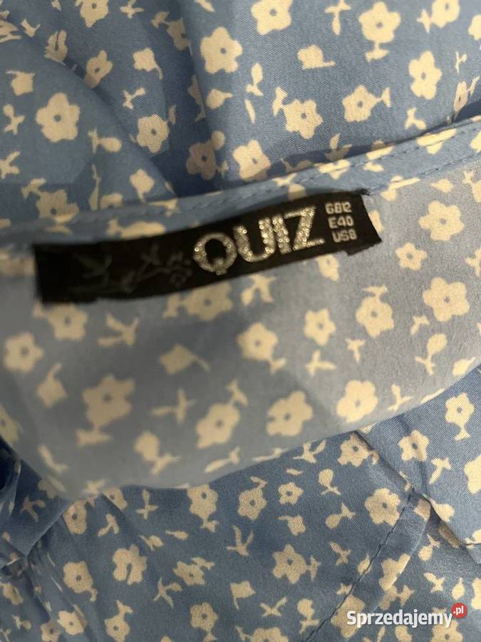 Quiz sukienka modny wzór kwiaty hit blog 40 Spódnice i sukienki Choszczno