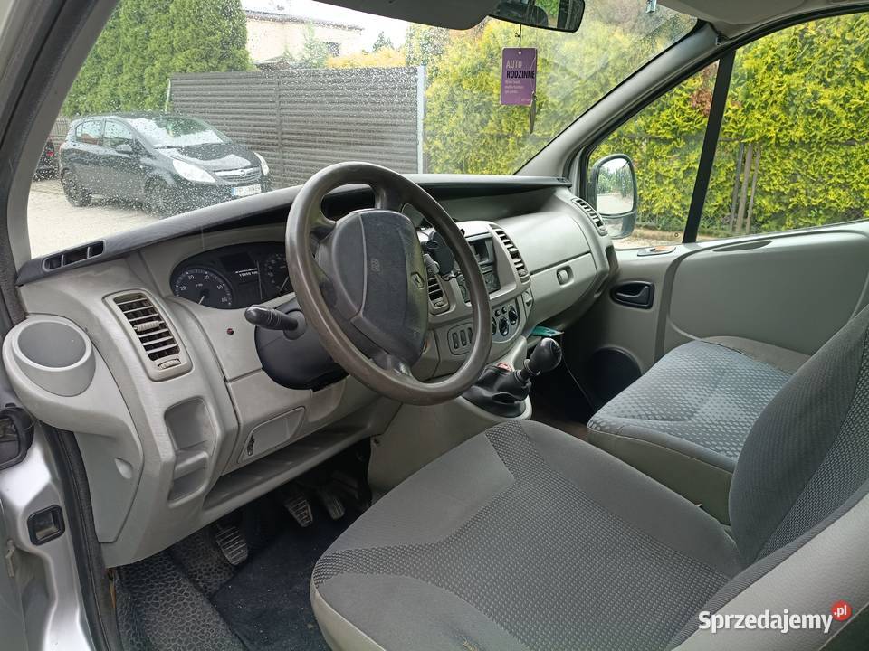 Reno Trafic 20 dci passenger 9 osób klima Rok produkcji 2007 Motoryzacja wielkopolskie Ostrów Wielkopolski
