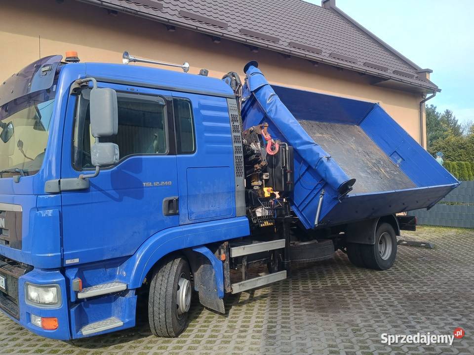 man 12240 wywrotka z hds Rok produkcji 2008 dolnośląskie Wrocław