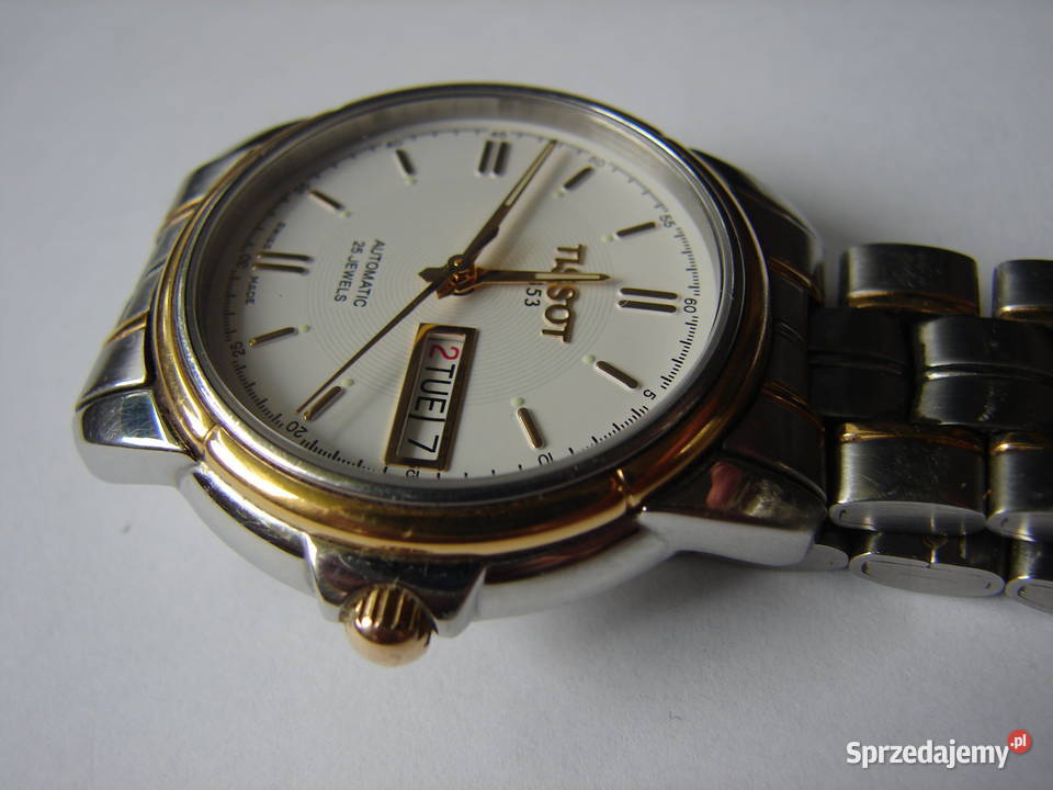 Tissot automatic 25 jewels elegancki zegarek Warszawa sprzedam