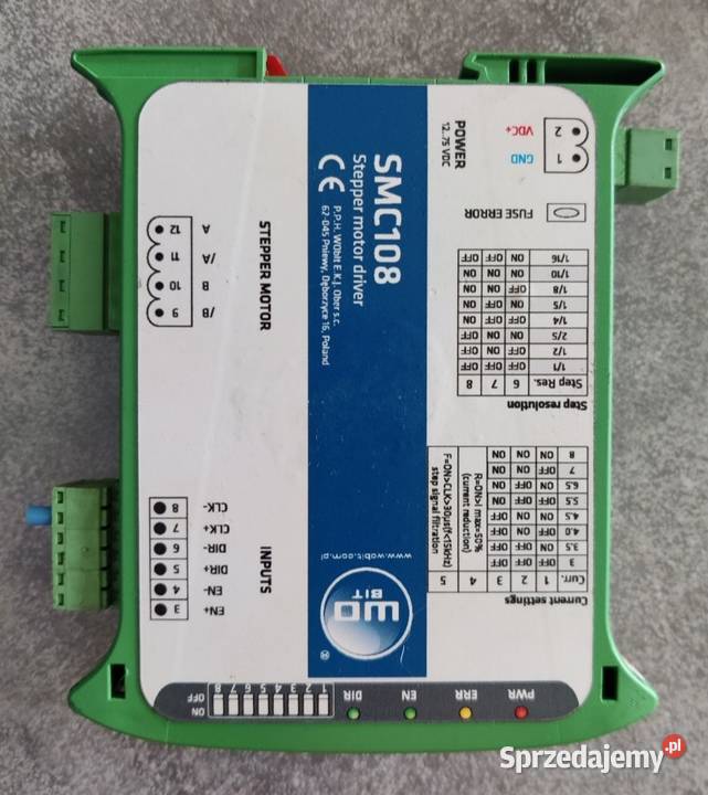 Sprzedam nowy sterownik silnika SMC 108 WObit Końskie