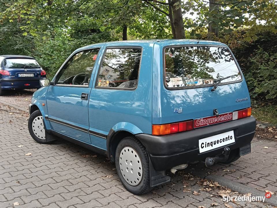 FSM Cinquecento 700 z 1991 roku pierwsza seria śląskie Chorzów