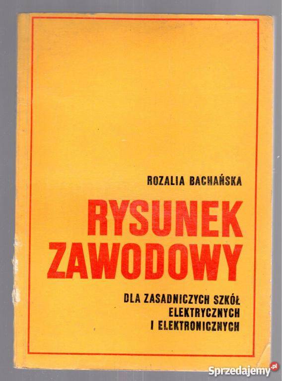 Rysunek zawodowy Rozalia Bachańska FA technika, nauki techniczne Goleniów sprzedam