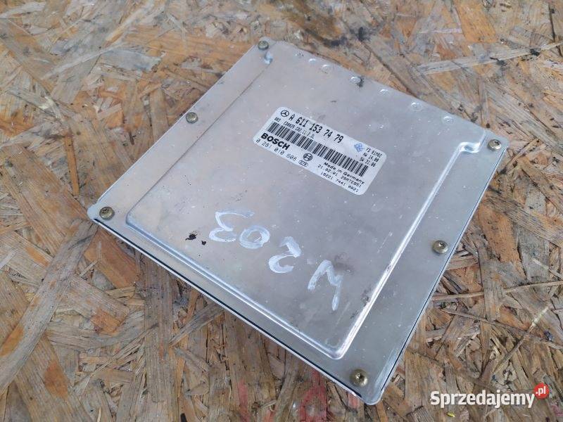 STEROWNIK SILNIKA KOMPUTER MERCEDES A6111537479 Gliwice