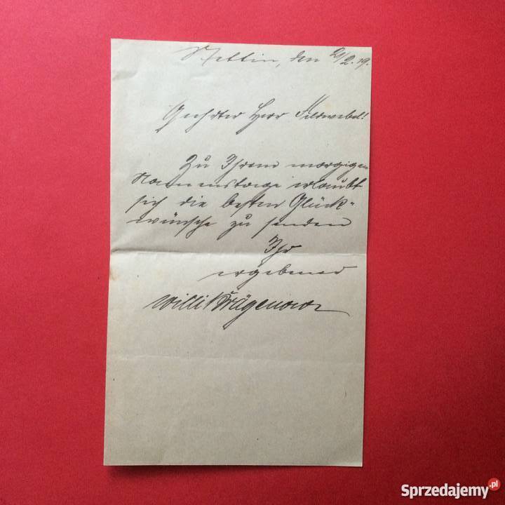 List 2 Antykwariat Szczecin