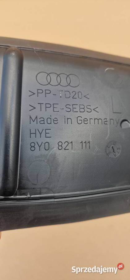 AUDI A3 8Y WYGŁUSZENIE OSŁONA BŁOTNIKA LEWY Błotniki Bieleń sprzedam
