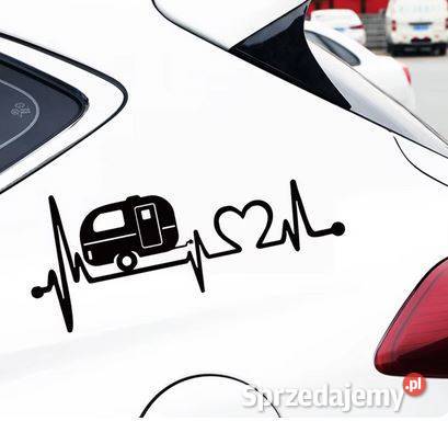 Naklejka na przyczepe kempingową auto kampera I Warszawa