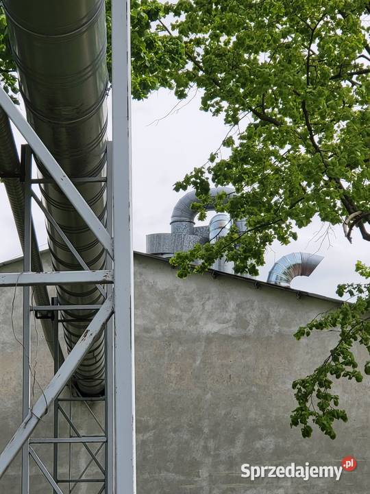 Kompletna linia instalacja odciągu TROCIN Pozostałe Zielona Góra