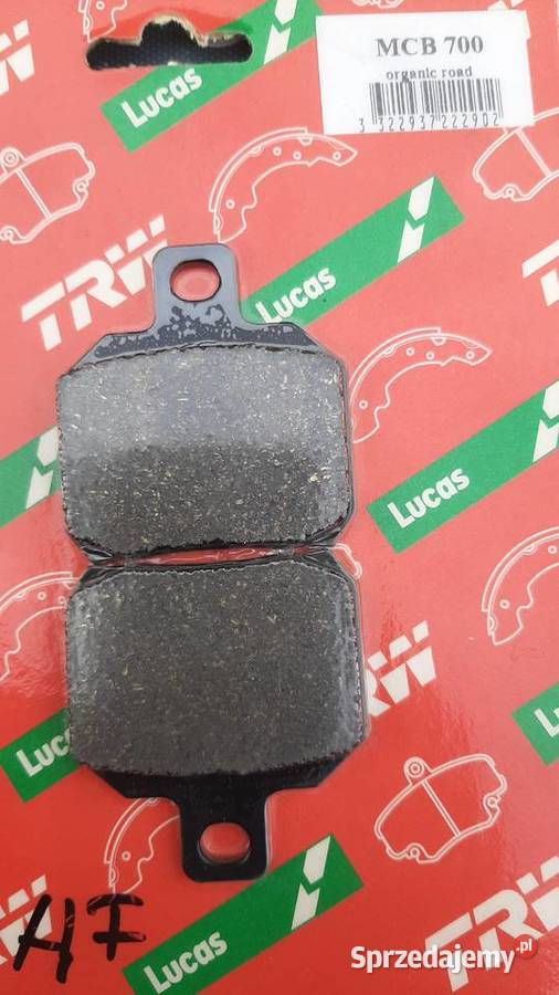 Klocki hamulcowe tylne MCB700 LUCASTRW Lublin