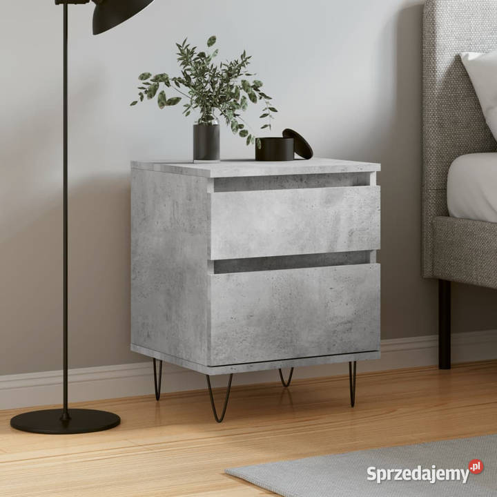 Szafka nocna szarość betonu 40x35x50 WM830676 Warszawa sprzedam
