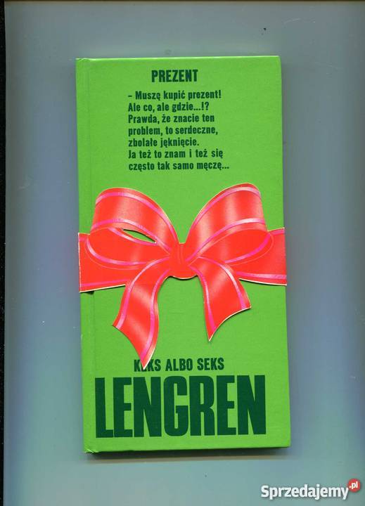 Keks albo seks Lengren Książki i Podręczniki Szczecin sprzedam