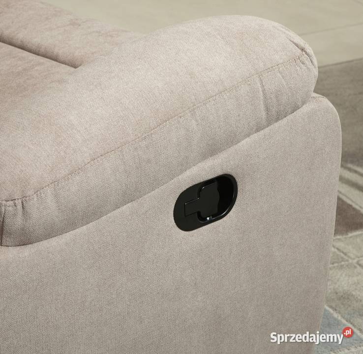 Fotel relaksacyjny odchylany o 150 fotel lniany Brzesko sprzedam