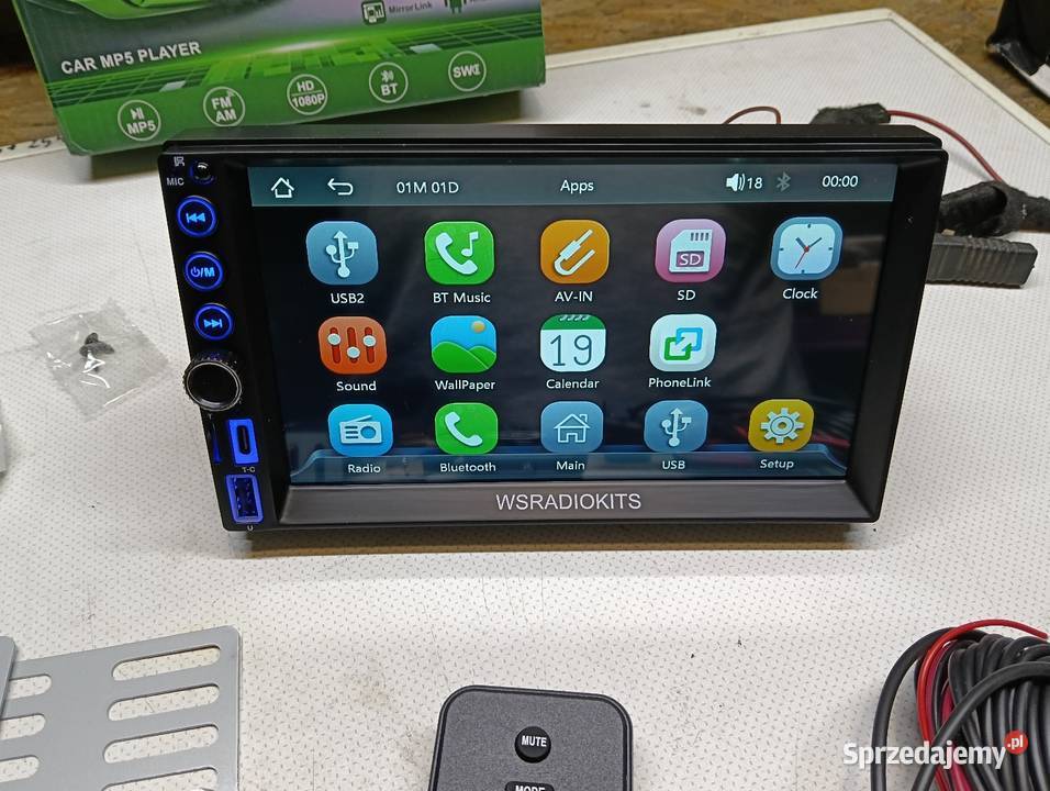 Radio uniwersalne Wsradiokits 2 din Drążdżewo Nowe