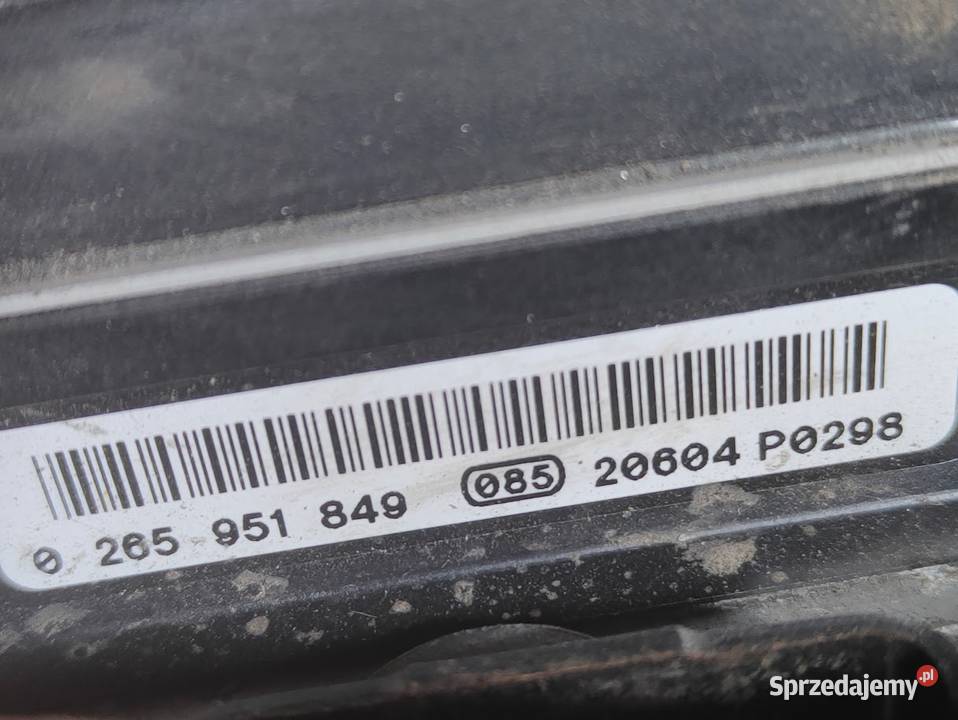 Pompa ABS Nissan Qashqai J10 16 DCi 0265252020 Pleszew