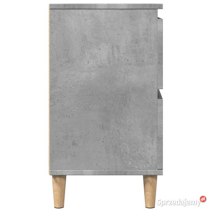 Szafka pod umywalkę szarość betonu 80x33x60