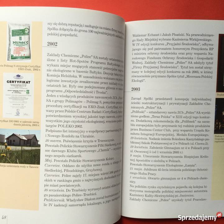 1094 Kalendarium Polic i Zakładów chemicznych Szczecin