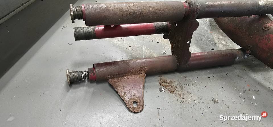 Przednie zawieszenie i błotnik żak ryś