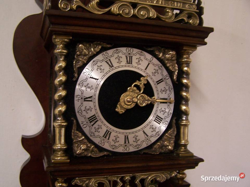 tan Nie wymaga renowacji Antyczny zegar wiszący Koszalin