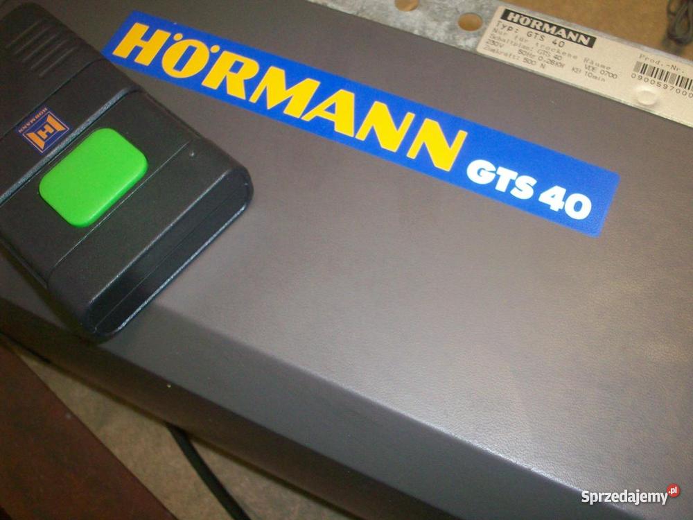 Napęd bramy garażowej Hormann GTS40 Krobusz