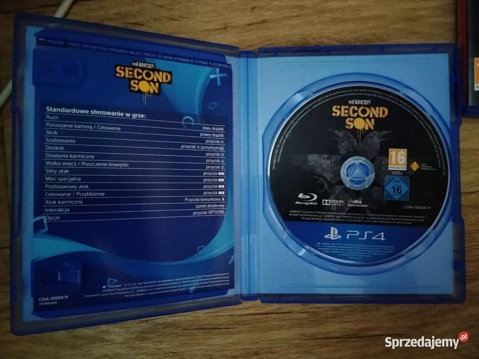 Zestaw 4 500GB Model CUH1216A 2 Pady 2 Gry Stan Gry komputerowe i konsolowe Kunów sprzedam