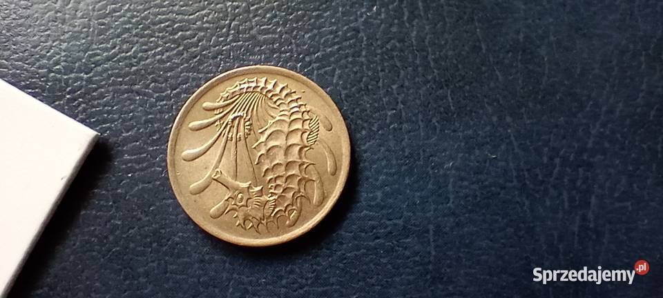 Stare monety 10 cent 1970 Singapur Lesko