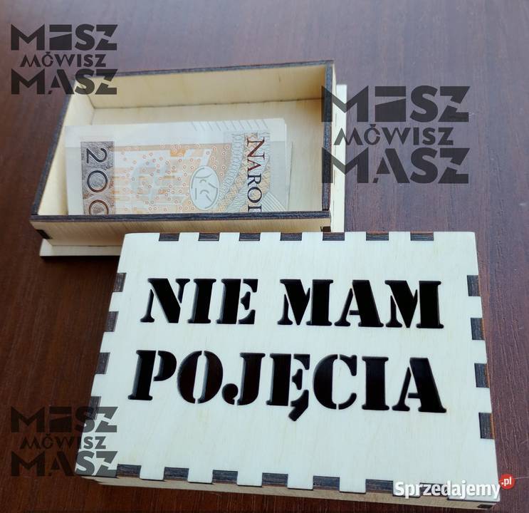 Pudełko na pieniądze kasę hajs Mikołaja wielkopolskie Racot