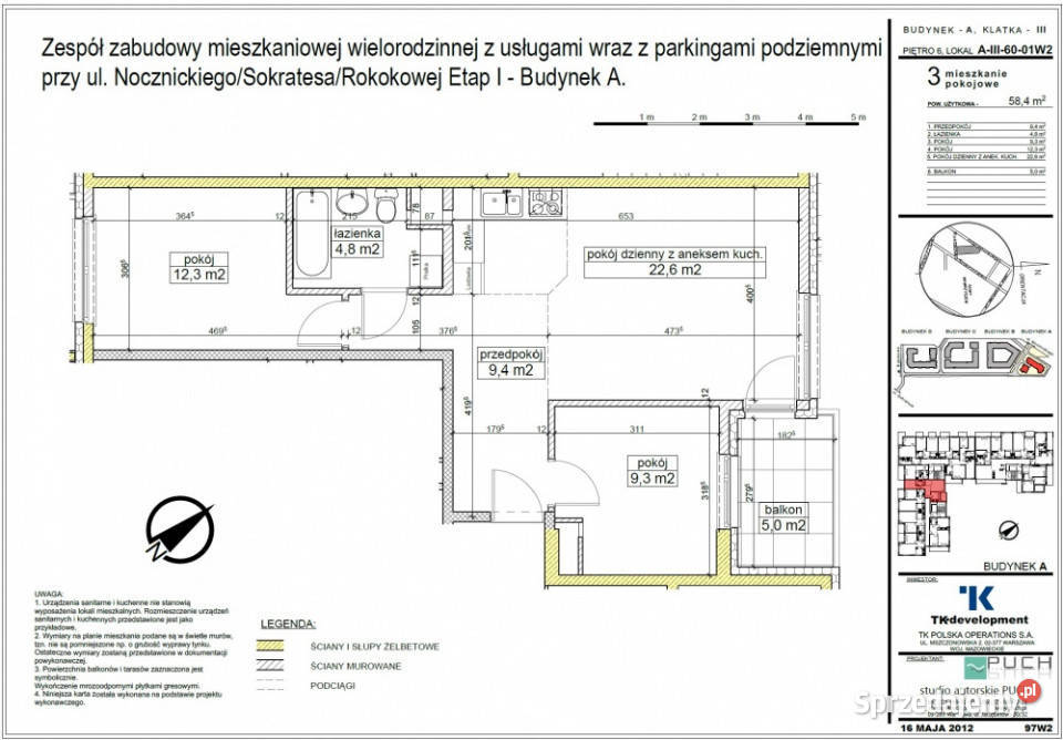 Metrze Młociny z widokiem na zieleń komórka lok Warszawa