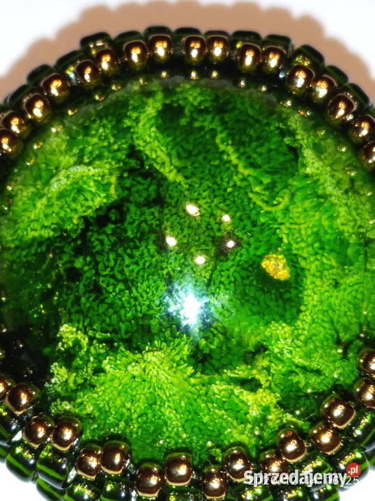 DWUSTRONNY WISIOREK Z ŻYWICY zielony sprzedam