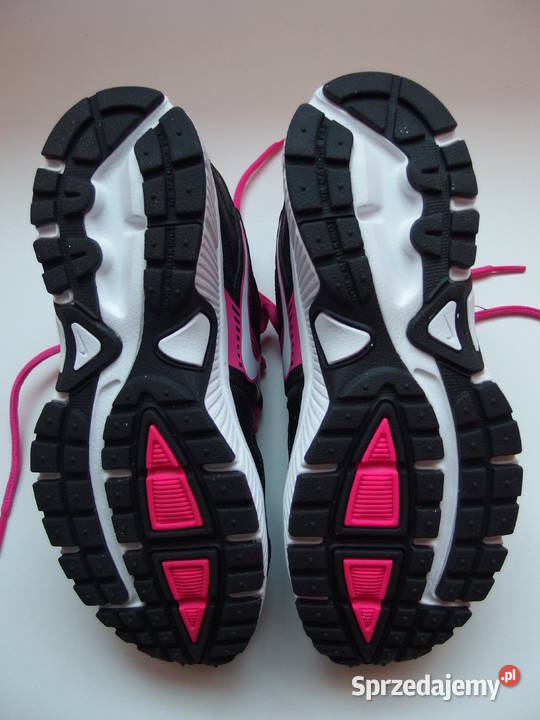 buty nike czarno różowe adidasy bieganie 225 Sportowe Toruń sprzedam