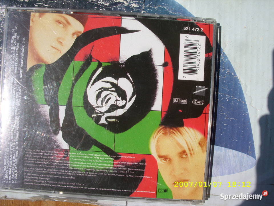 Pop CD ACE OF BASEHAPPY NATION Wołów