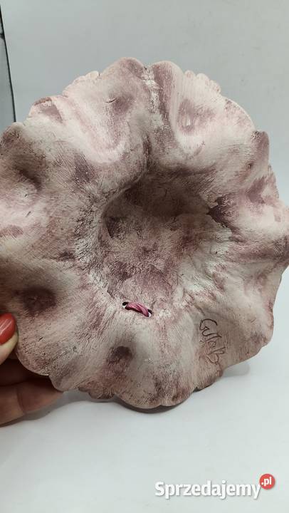 Ceramiczny dekoracyjny kapelusz ozdoba