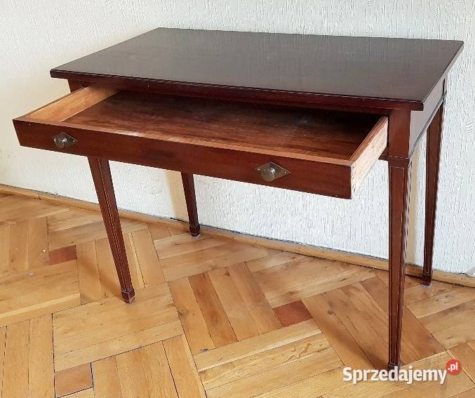 Mahoniowa konsola z szufladami Bydgoszcz