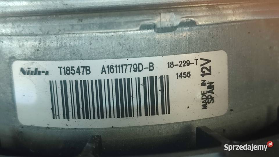 50NISSAN MICRA V K14 WENTYLATOR CHŁODNICY Włoszczowa