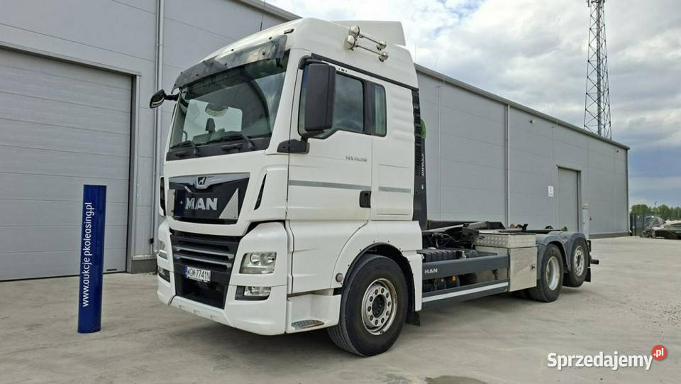 MAN TGX 26510 BLCHGX E6 260t Zbudowa hakowa do komputer pokładowy mazowieckie Grójec