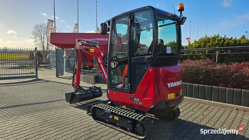 Yanmar minikoparka gąsienicowa SV 19 VT Advance Jatutów