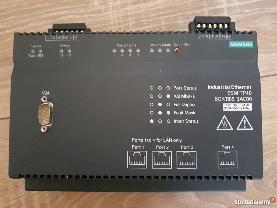 Siemens Ethernet ESM TP40 6GK11053AC00 Lublin