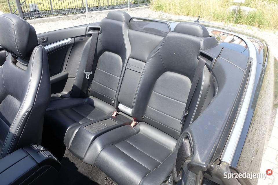 MERCEDES E350CGI 292 KABRIO AVANTGARDE FULL 130000km Klasa E śląskie Buczkowice