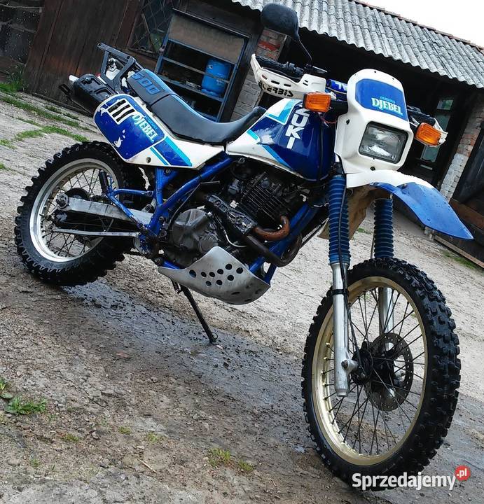 Silnik części do SUZUKI DR 600 DR600 Dakar Silniki Biała Piska