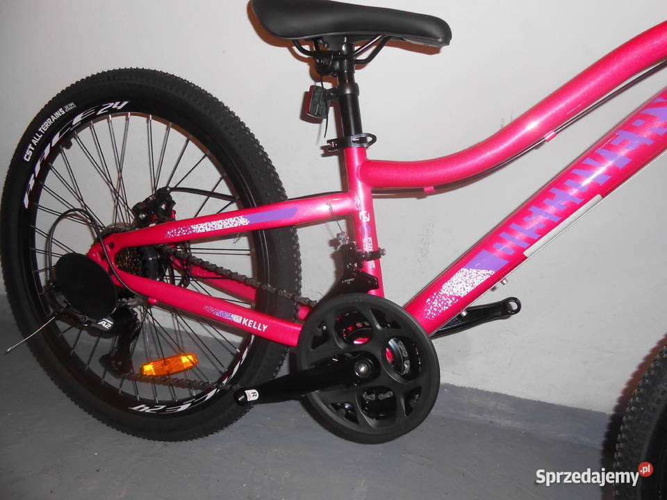 Rower 24 Mtb różowy