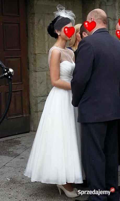 SUKNIA ŚLUBNA IVORY 78 z 2014 roku 3638 Rozmiar 38(M) Siemianowice Śląskie
