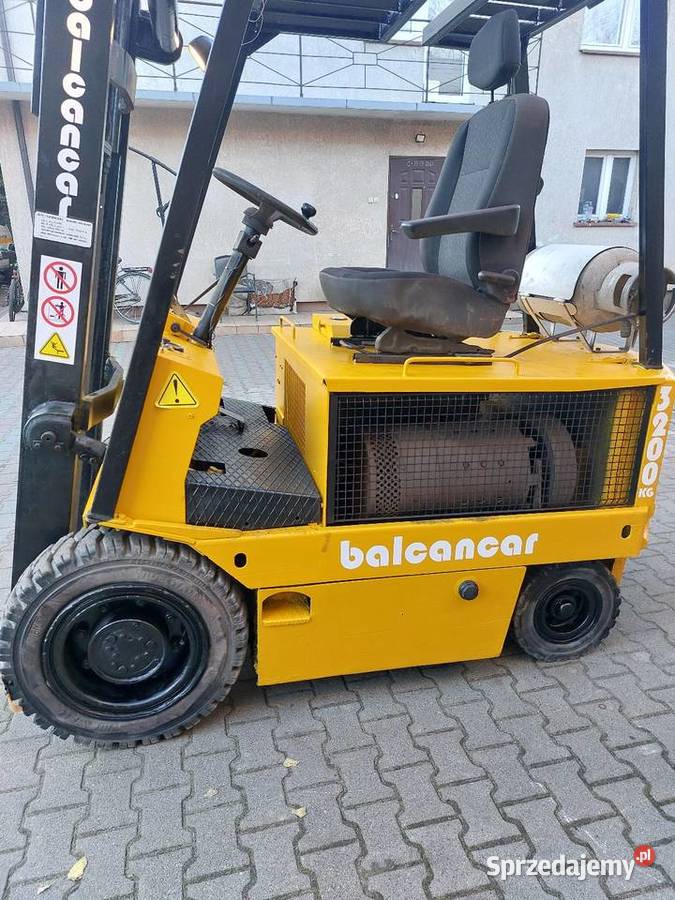Wózek widłowy bułgar balkancar 32 tony udźwigu kabina Wózki widłowe Sieradz