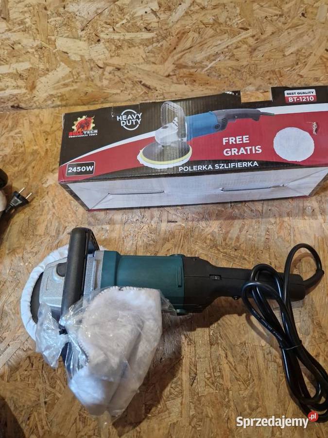 POLERKA SAMOCHODOWA Z REGULACJĄ 2450W 2x FUTERKO Głogowa sprzedam