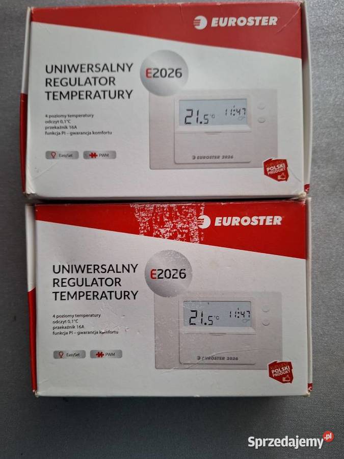 Uniwersalny sterownik ogrzewania EUROSTER 2026 dolnośląskie Ligota Wielka sprzedam