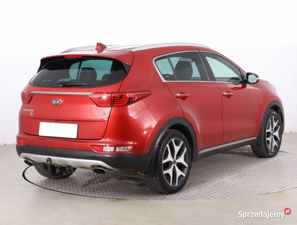 Kia Sportage 16 TGDI czerwony mazowieckie Piaseczno