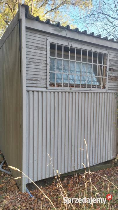 kontener melamina zaplecze budowy Budowa Dąbrowa Górnicza