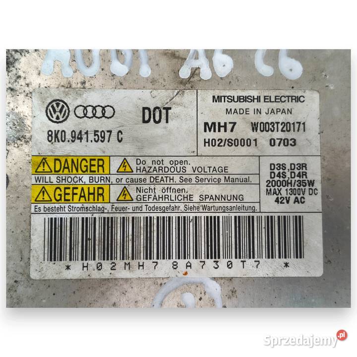 MODUŁ PRZETWORNICA XENON Audi A6 C6 A5 A4