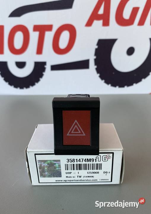 Włącznik świateł awaryjnych Massey Ferguson Białystok