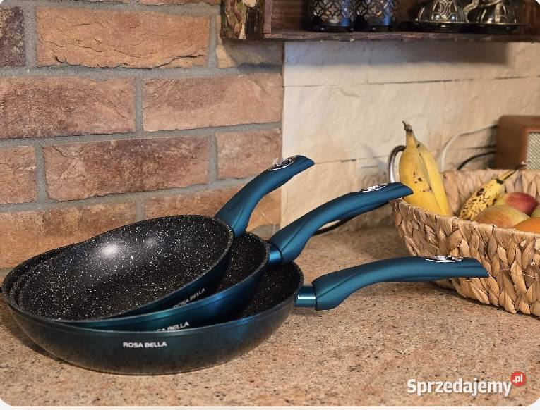 139 Patenie Bella Rosa 3 sztuki niebieskie